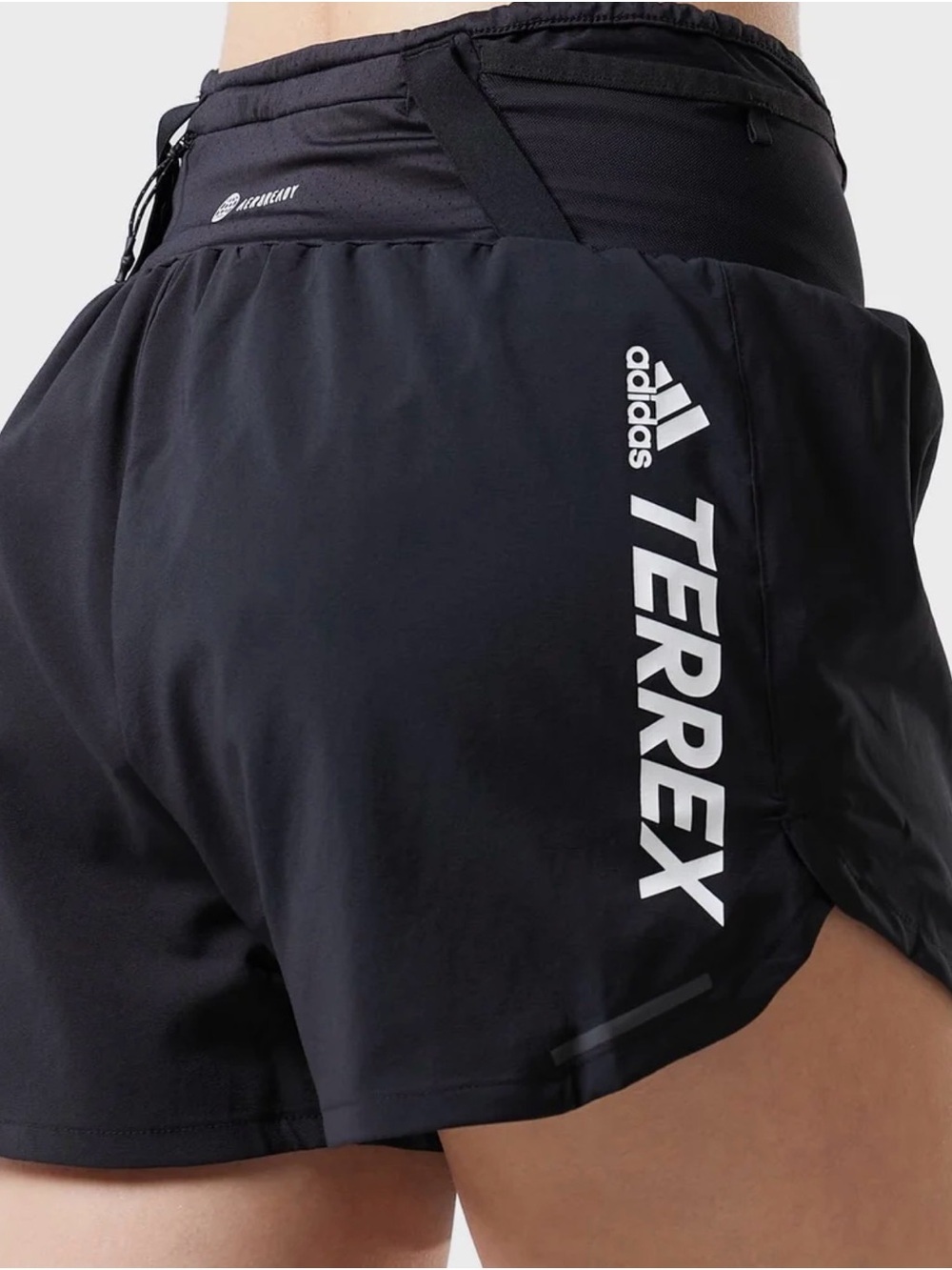 Adidas Terrex Aeroready Black Running Hiking Shorts Women’s Medium